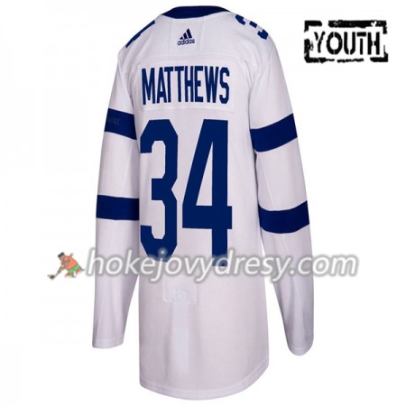 Dětské Hokejový Dres Toronto Maple Leafs Auston Matthews 34 Adidas Pro Stadium Series Authentic